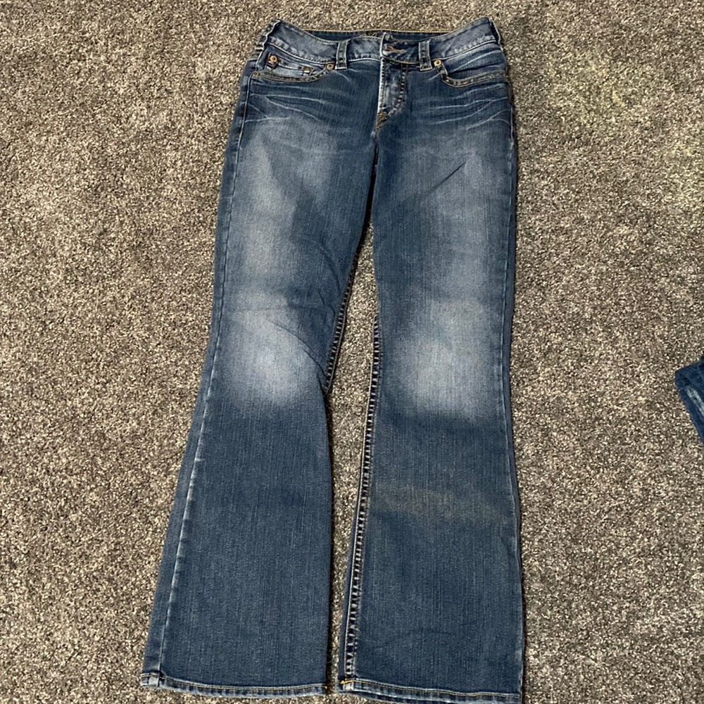 Silver jeans